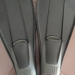 Diving fins used VA