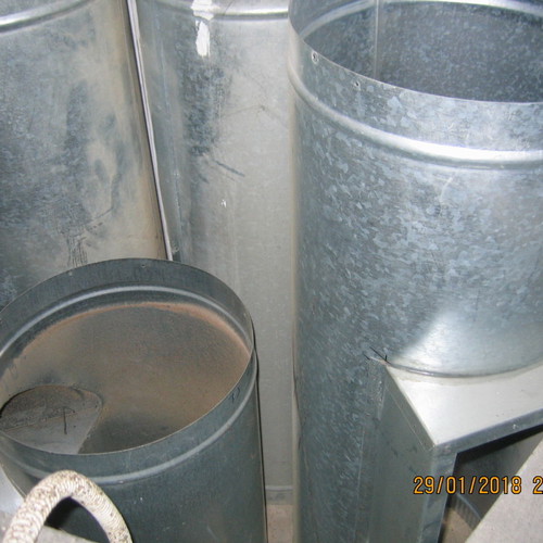 Ventilation louvers and special duct pieces used for HVAC