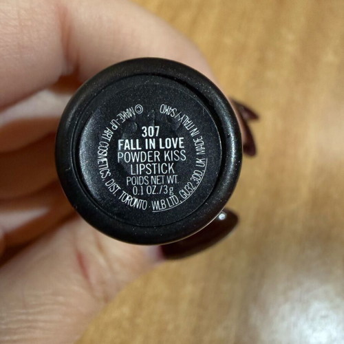 Mac Powder Kiss Lipstick like new in shade Fall in love