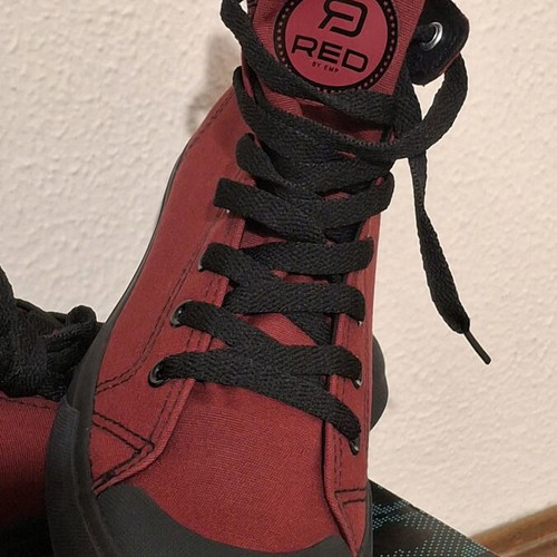 EMP R.E.D. Walk The Line sneakers red like new size 40