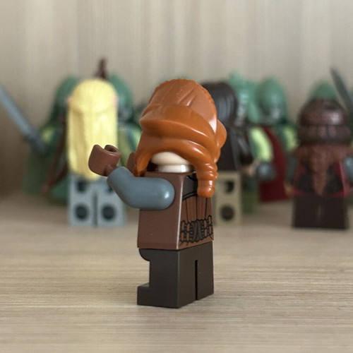Lego Nori the Dwarf Hobbit Lord of the Rings minifigure excellent condition