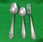 Set of 3 used spoons and fork Xenia 1968 Nissiotis & Afentakis