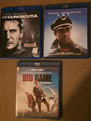 Action Blu-Ray in like new condition, pack of 3 with English subtitles