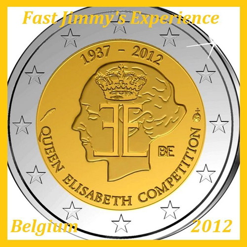 2012 Belgium 2 Euro Coin Queen Elisabeth 75th Anniversary UNC