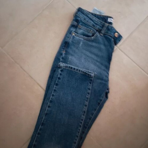 Zara jeans like new, size XS, blue