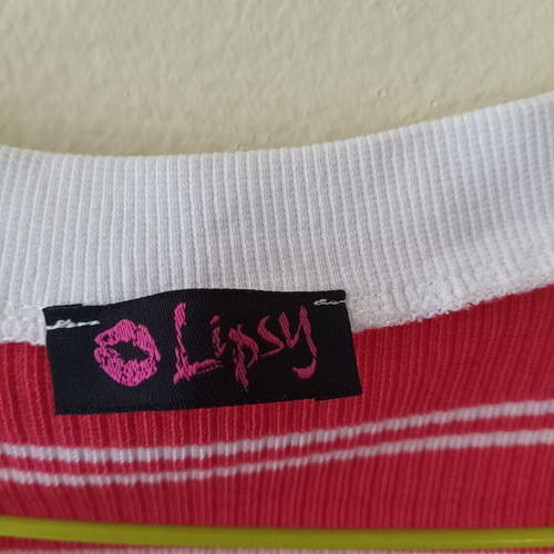 Lipsy London sleeveless top like new, cotton and polyester, size M