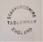  Staffordshire Σετ φαγητού 18τεμ. Tableware England Vintage #01296