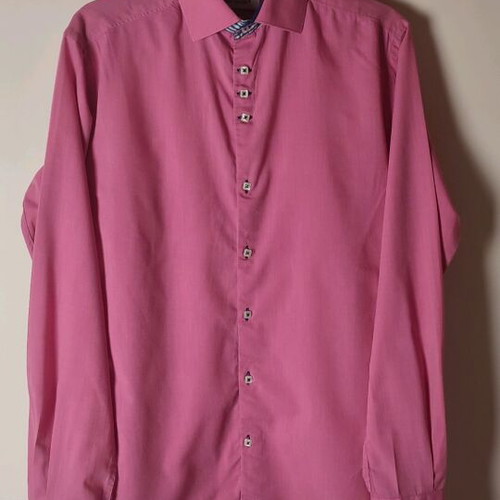 Vittorio Artist men's shirt pink slim fit like new