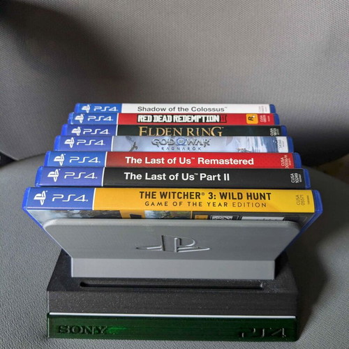 PlayStation 4 game holder 3D printed new