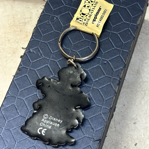 Disney 101 Dalmatians Applause keychain used, collectible PVC 7x4.5 cm