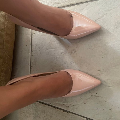 Beige pumps size 38 used, barely worn