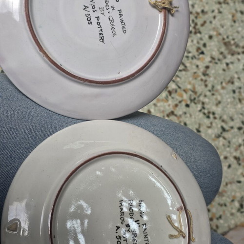 Ceramic plates Ikaro like new