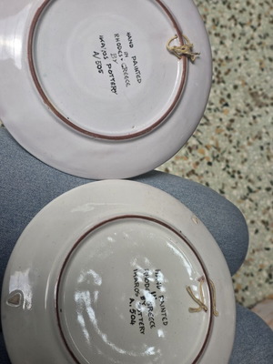 Ceramic plates Ikaro like new