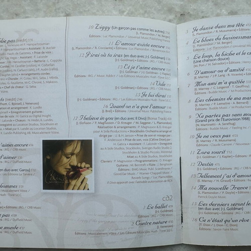 Celine Dion On Ne Change Pas collector’s edition 2 CD & DVD like new