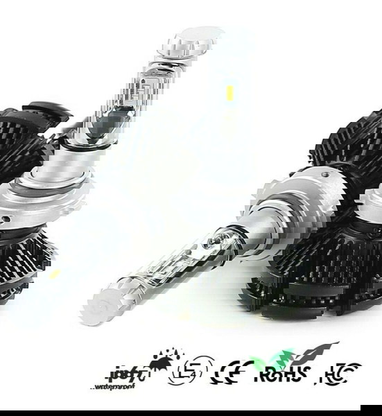 H7 LED 6000K Ψυχρό Λευκό 9-32V 50W