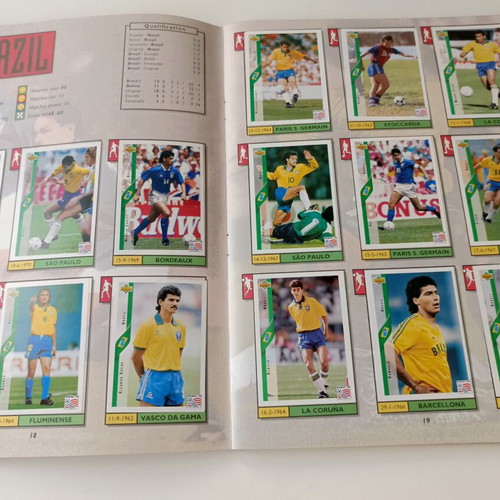 Upper Deck Collector's Choice FIFA World Cup USA '94 complete sticker album