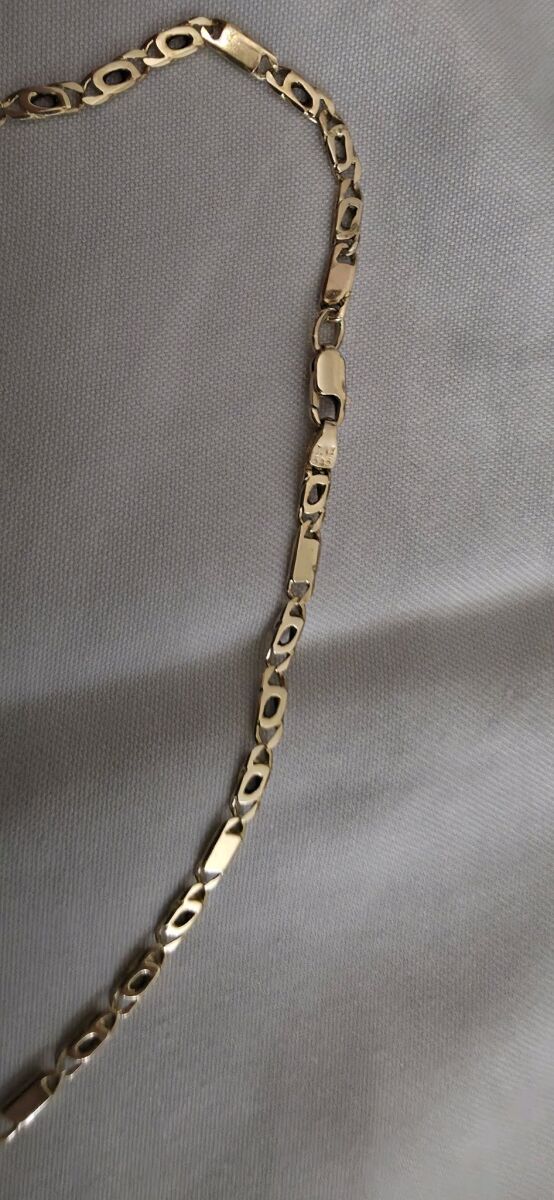 14K gold necklace used, 55 cm length - € 1.200,00 - Vendora.cy