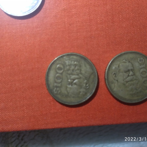 Lot of 30 Mexican coins used