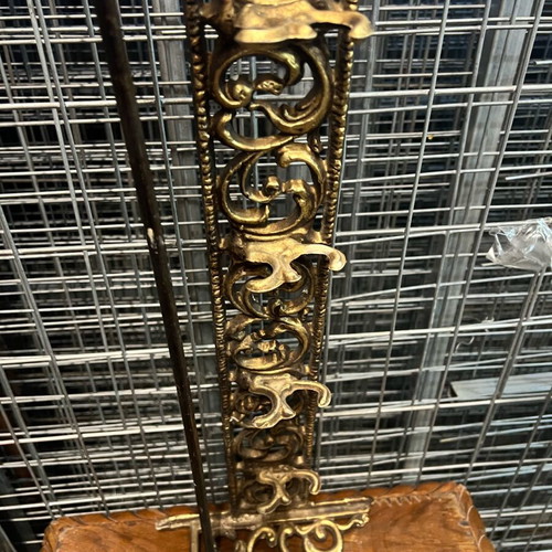 Brass hanger used with design 66cmX29cm