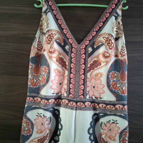 Summer jumpsuit like new, XL size, back zipper design