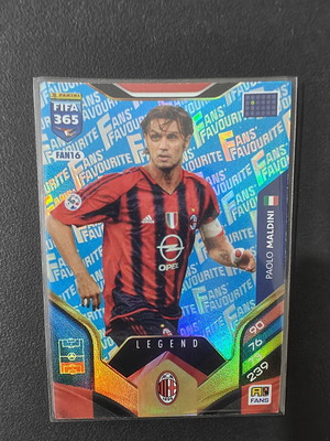 Paolo Maldini Fifa 365 card like new, authentic