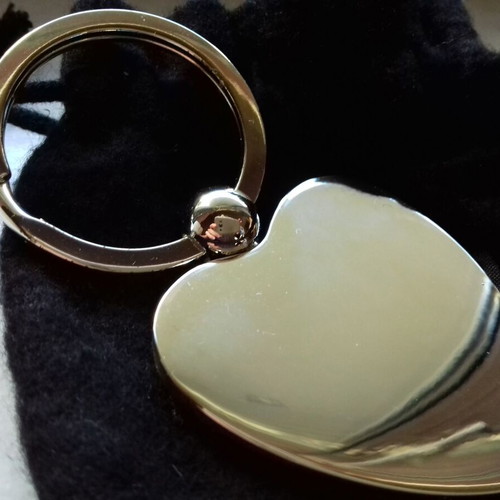 Links of London heart keyring silver new