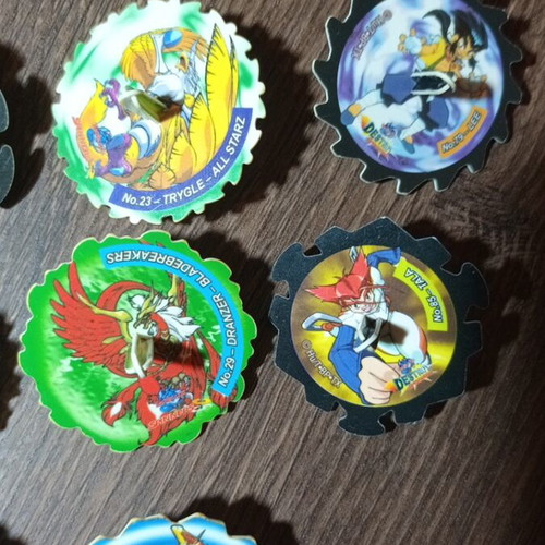 Bayblade tazos