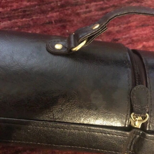 Cutty Sark leather promotional bottle case like new