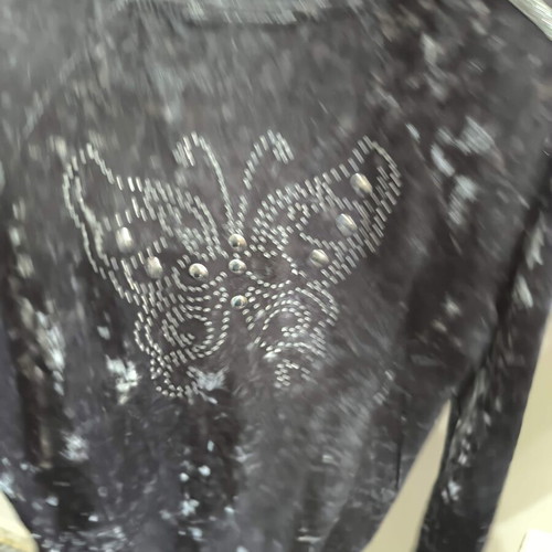 Velvet grey jacket, warm with nice details
