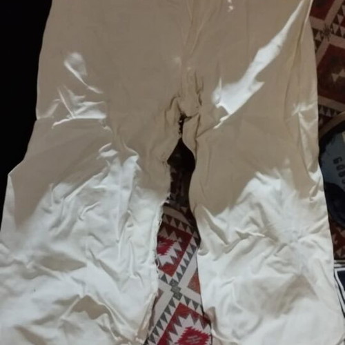 Complete sailor uniform used, pack with 2 trousers, collar, cap and insignia