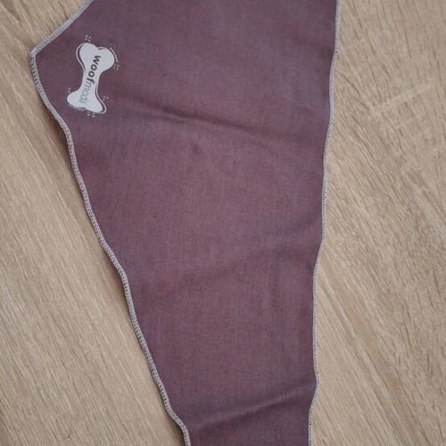 Dog bandana, purple, 60 cm