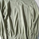 Zara long-sleeve blouse green like new, Large with studs