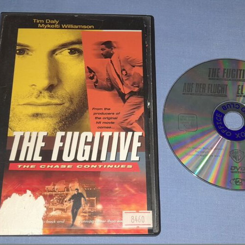 The Fugitive DVD used, adventure with subtitles