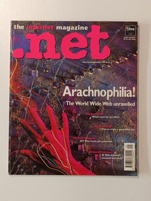 .net The Internet Magazine issue 10 September 1995 like new