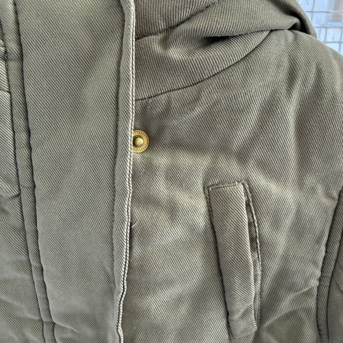 Orchestra Khaki Parka with Hood and Faux Fur for Girls, Like New