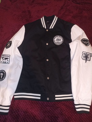 Design two-tone jacket new, size L
