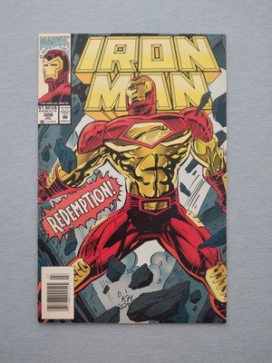 Vintage Iron Man #306 Marvel Superhero Comic Book used