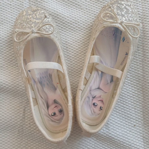 H&M Elsa ballerina shoes, beige, size 28