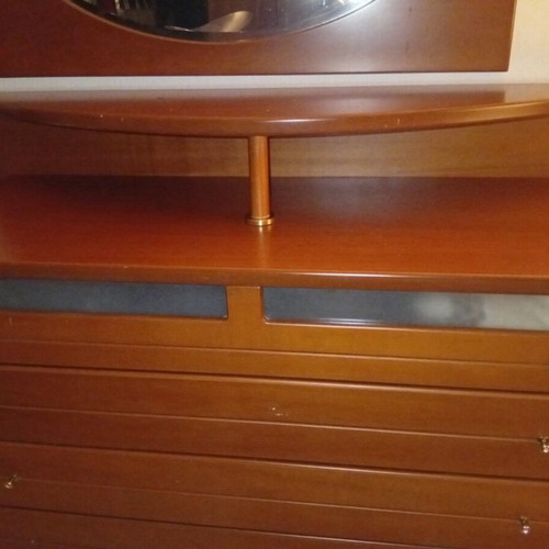 Furniture with mirror used, 3 drawers