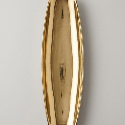 Decorative tray new, gold metal