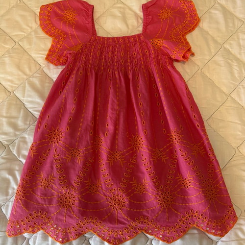 Zara girls dress size 5 years like new, colorful, 110 cm