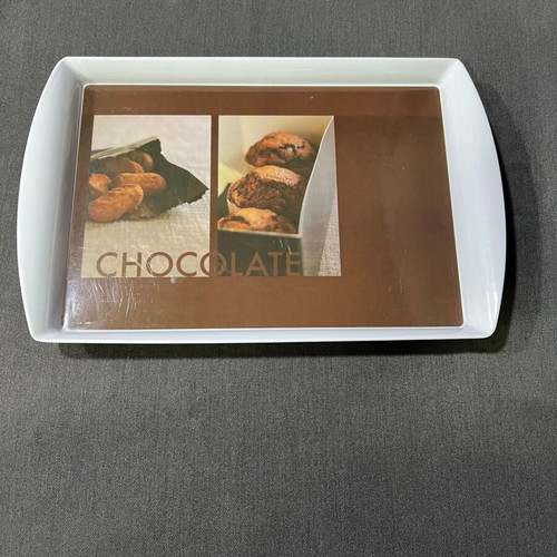 Plastic serving tray used 42x27.5cm