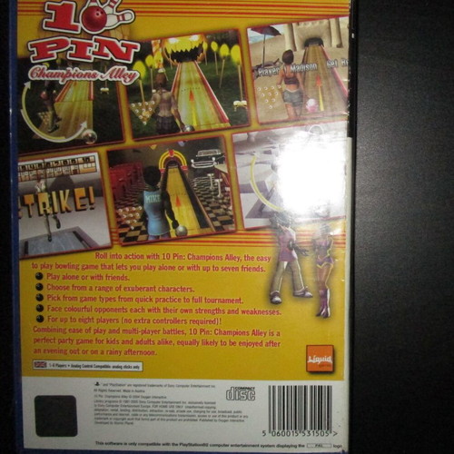 10-pin Champions Alley PS2 used