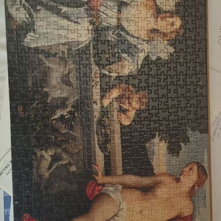 Sacred and Profane Love puzzle by Titian new, 1000 pieces