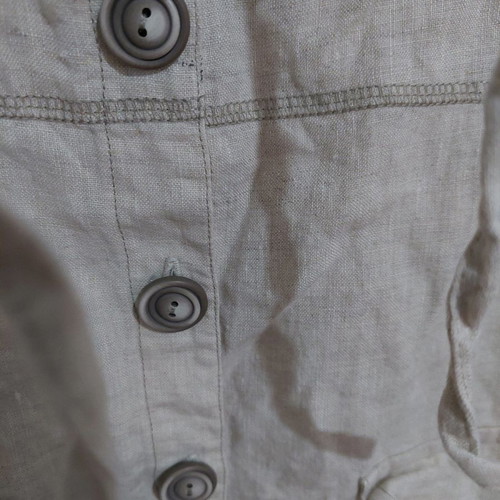 Linen jacket Attrattivo used, beige, size S