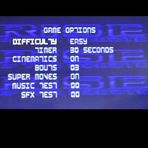 Rise of the Robots Sega Mega Drive complete game very good to excellent