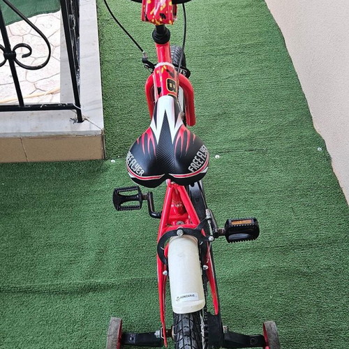 Free Ride BMX 16'' kids bike, red and white