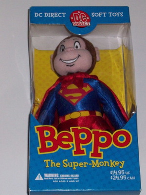 Bepo The Super Monkey μαλακό παιχνίδι DC Direct vintage καινούργιο