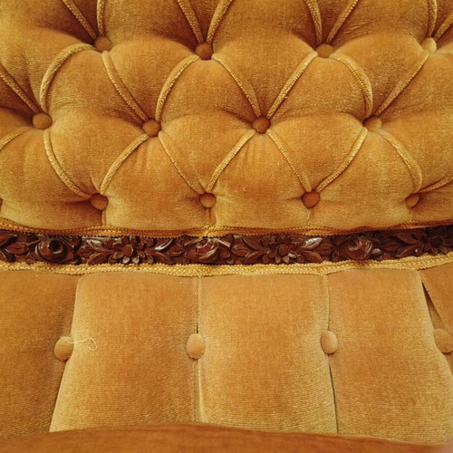 Handmade sofa set 5 pieces like new, classic 1970