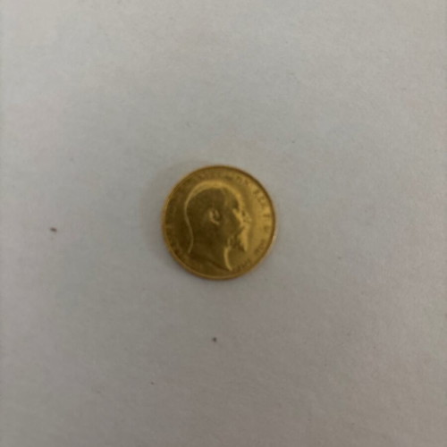 Gold coin 24 carats 1906 new